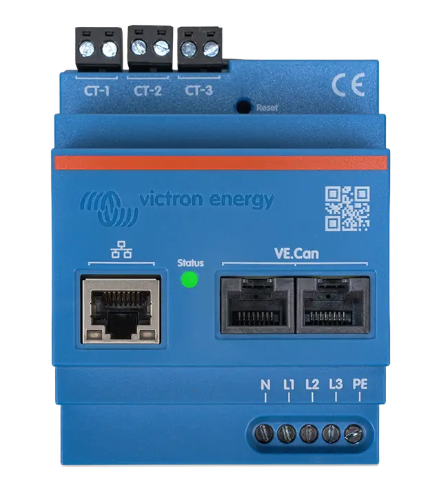 Energiemeters VM-3P75CT, ET340, EM24 Ethernet & EM540