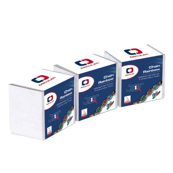 Chain marker 12 mm 40 inserts - 01501xx - EU01.501.12