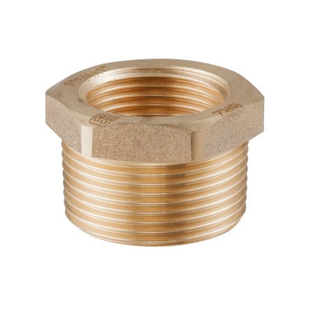 Bronzen Verloopring 1 x 1/2" - 031118 brons - 031118-BRONS