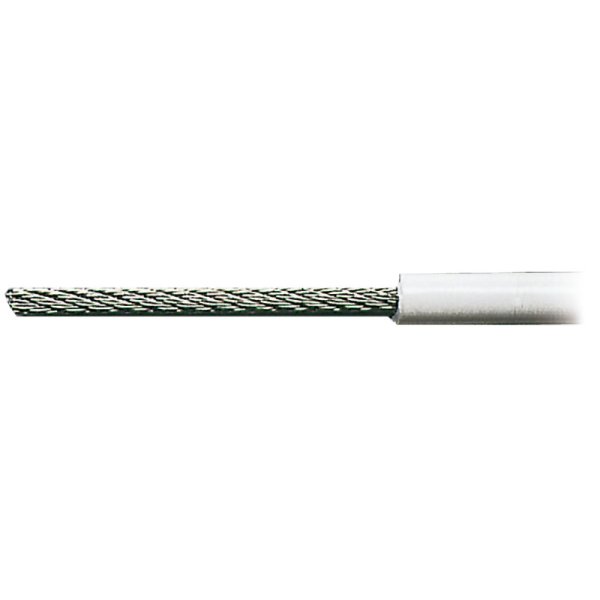 Wire rope AISI 316 19-wire PVC-coated 3 - 03180 181xx - EU03.181.06
