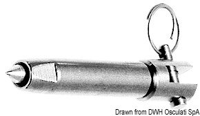 Fork terminal AISI 316 for Parafil cable - 0566407 09 - EU05.664.07