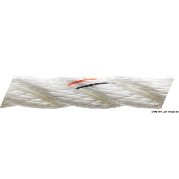 Marlow 3-strand pre-stretched line 8 mm - 0643105 12 - EU06.431.08