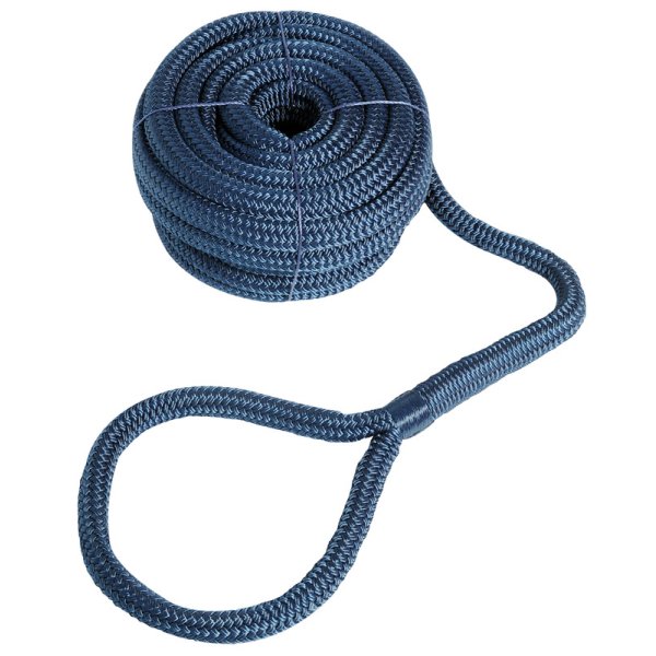 Mooring line with eye navy blue 24 mm x - 0644449 - EU06.444.49