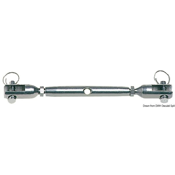 Turnbuckle AISI 316 16 mm - 07192xx 1 - EU07.192.16