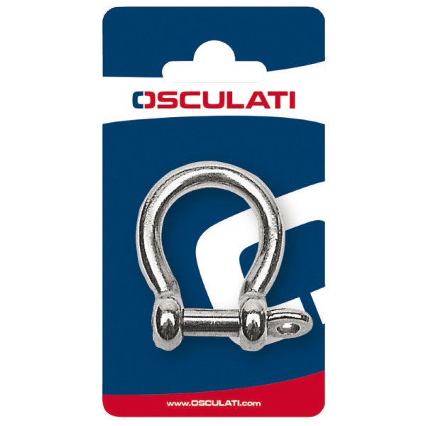 Bow shackle AISI 316 10 mm (retail 1 pc. - 08431xx 3d - EU08.431.10