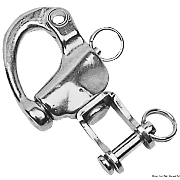 Snap-shackle w/swivel for spinnaker AUSI - 0993901 02 1 - EU09.939.03