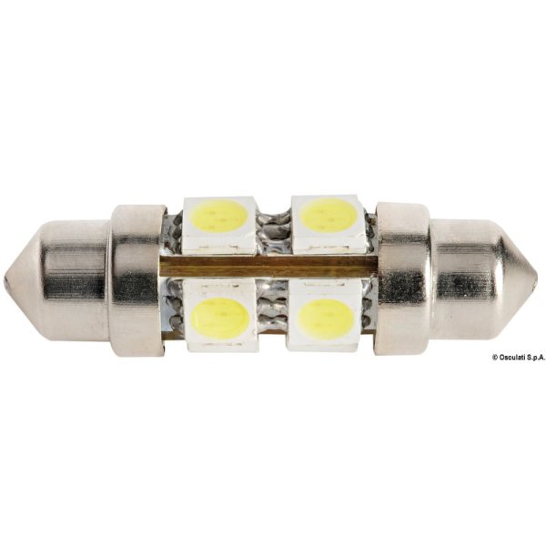 LED buislamp 12V - 39mm - 8xLED - 1430022new10 - EU14.300.22