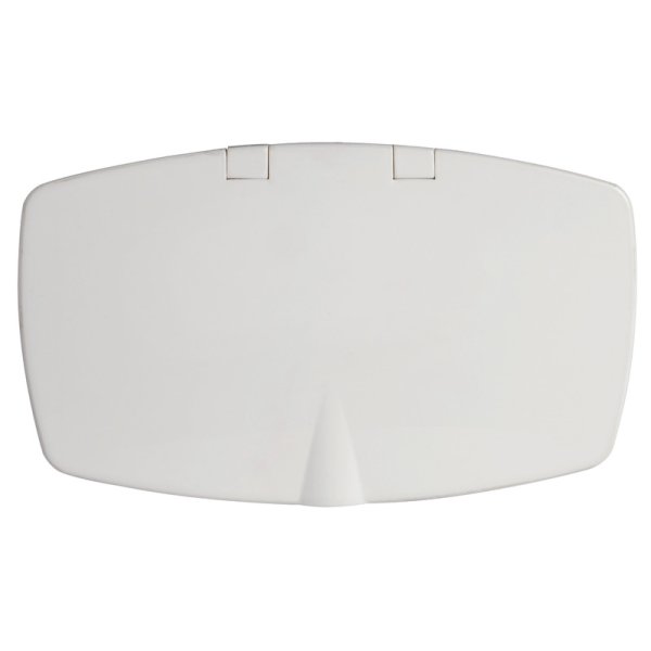 Buitendouche ovaal wit - 1525721 buitendouche ovaal wit klep - EU15.257.21