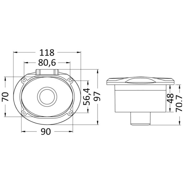 Elissa Deck Shower - Keji - 1530431 elissa deck shower keji tekening - EU15.304.31