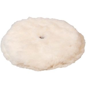 Zachte lamswollen polijstpad met klittenband &Oslash;200mm - 1760268 xl - PM76.0256