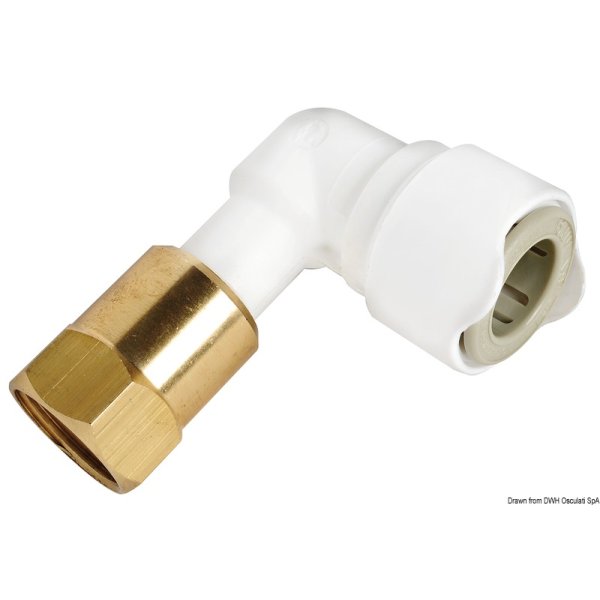 WHALE elbow with thread size &frac12; BSP femal - 1781531 - EU17.815.31