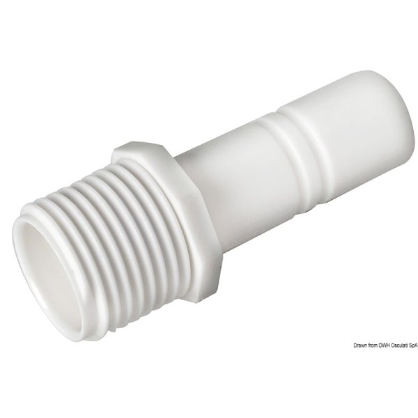 WHALE cylindrical joint + male &frac12; BSP - 1781587 - EU17.815.87