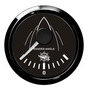 Osculati rudder angle indicator black/black - 27 320 17 - EU27.320.17