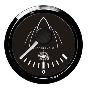Osculati rudder angle indicator black/black - 27 320 17 - EU27.320.17