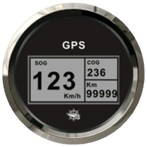 Osculati speedometer compass mile counter GPS black - 27 781 03 2014 - EU27.781.03
