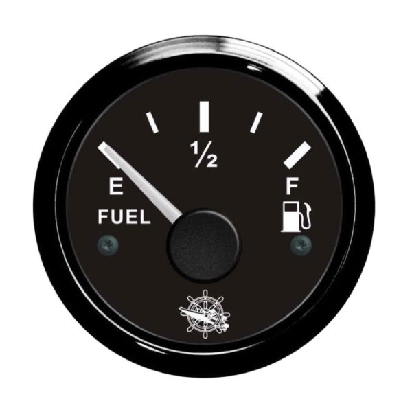 Osculati fuel level gauge 240/33 ohm black/black - 2732001 - EU27.320.01