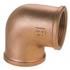Bronzen bochten bi/bi 90&deg; - 90 elbow f f - 03068-BRONS