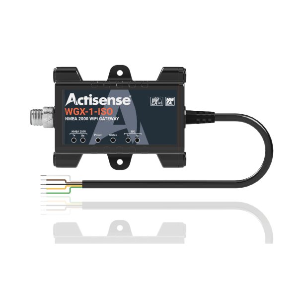 Wi-Fi NMEA 0183 to NMEA 2000 Gateway - Ac wgx 1 iso - AC-WGX-1-ISO