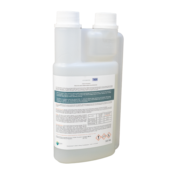 Dieselbacteriebestrijder - Acticide cmg brandstof bacteriebestrijder achterkant 500ml sm007 - SM007