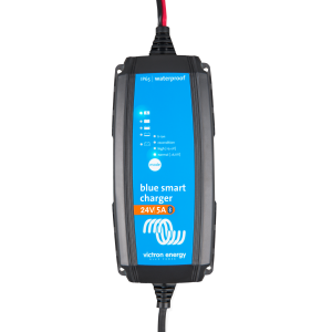 Blue Smart IP65 Charger 24/5 | CEE 7/17 | Retail - Blue smart charger 24v 5a top - VIBPC240531064R