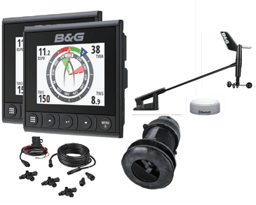 Triton&sup2; Dual Display Speed / Depth / Wind Instrument pack (Wireless) - Bng00014957003 - BNG00014957003