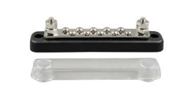 Busbar 150A 2P with 10 screws + cover - Busbar 10 - VIVBB115021020