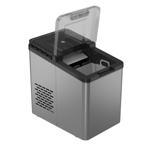 CN Comfort ijsblokjesmaker type ICE16 - Cn comfort ijsblokjesmaker rvs kleur ice16 met klep en verschillende maten ijsblokjes 3 - CNK-ICE16