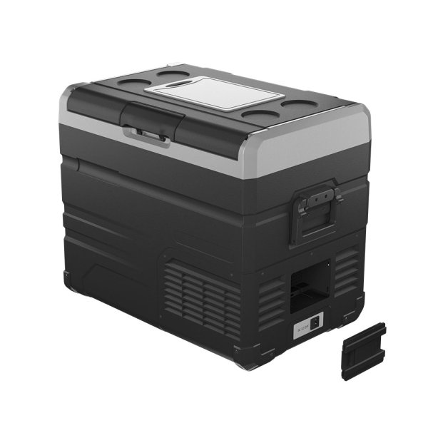 CN Comfort koelbox type TW45 - Cn comfort koelbox tw45 zwart met handvaten en klepje - CNK-TW45