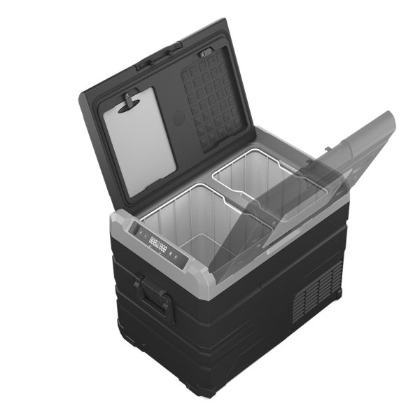 CN Comfort koelbox type TW45 - Cn comfort koelbox tw45 zwart met verwisselbare open klep handvaten en display - CNK-TW45