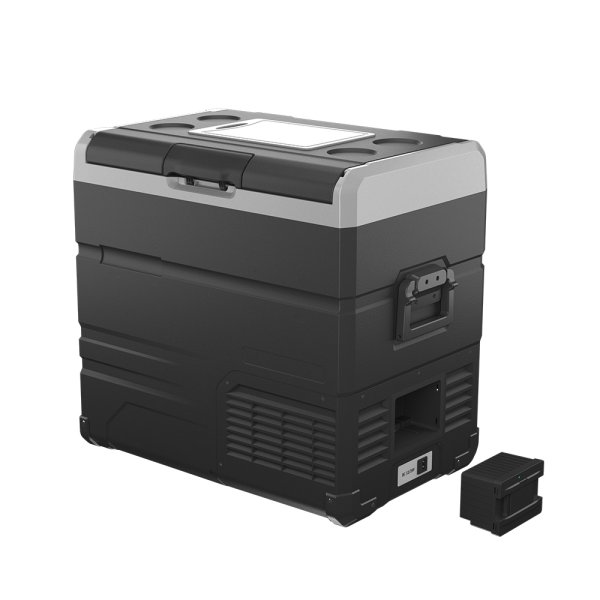 CN Comfort koelbox type TW55 - Cn comfort koelbox tw55 zwart met handvaten en optionele reserve batterij - CNK-TW55