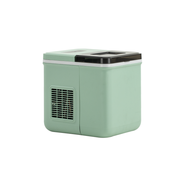 CN Comfort ijsblokjesmaker type ICE15 - Cnk ice15 ijsblokjesmaker groen klep dicht rechtsv2 - CNK-ICE15