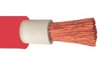 Accukabel dubbel ge&iuml;soleerd - Dubbel geisoleerde kabel rood 2 - CT19089