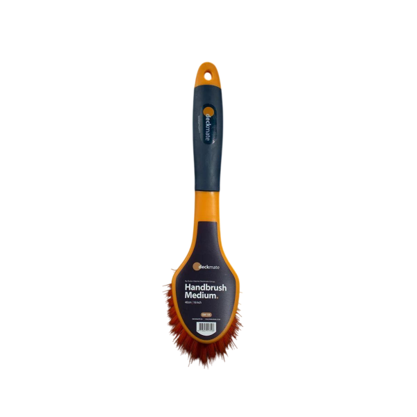 Deckmate handborstel oranje - Dudm135 deckmate handborstel medium oranje 1 - DM135