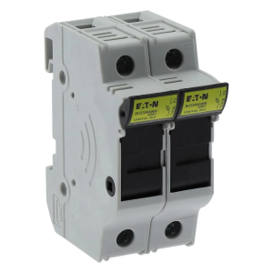 Glaszekeringhouder 2-polig - Eaton glaszekeringhouder 2polig 1000vdc 30a 7811007 - VI7811007