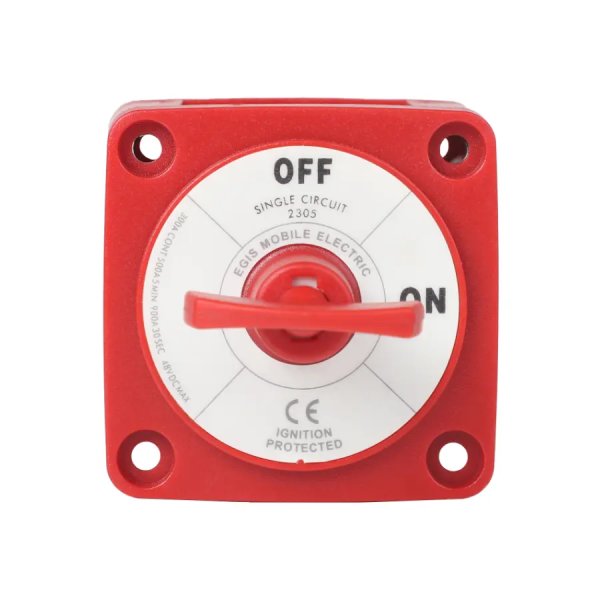 m-serie 300A accuschakelaar OFF/ON sleutelbediening - Eg2305 - EG2305