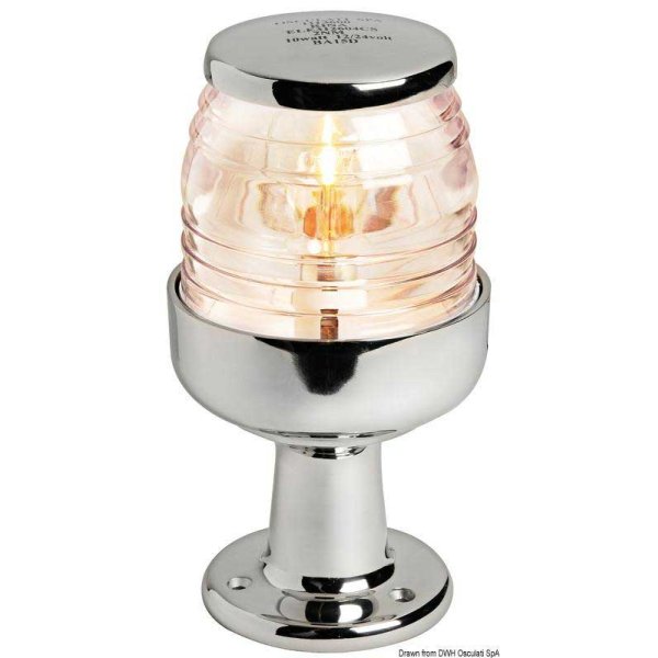 Ankerlicht RVS groot op voet (Bay15D) - En 11 136 20 new 09 ok - EU11.136.20