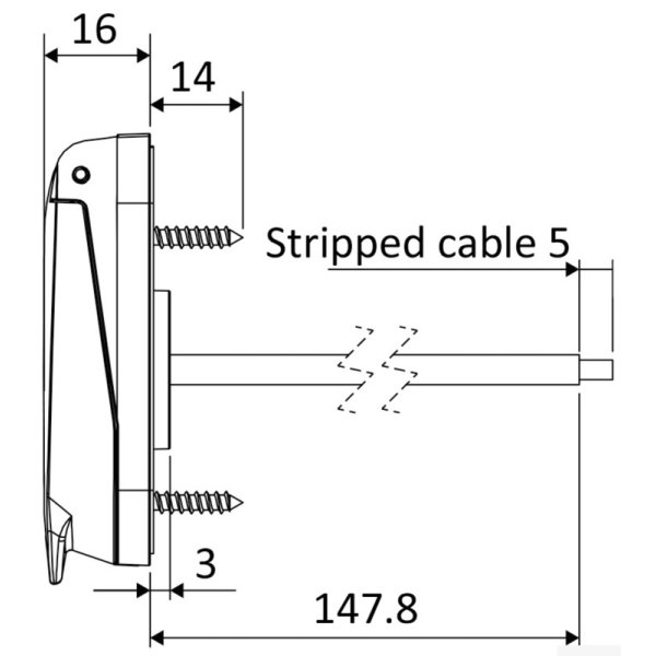 SCANSTRUT SC-V-S3 Solar panel connector - En 1419504 dis - EU14.195.04