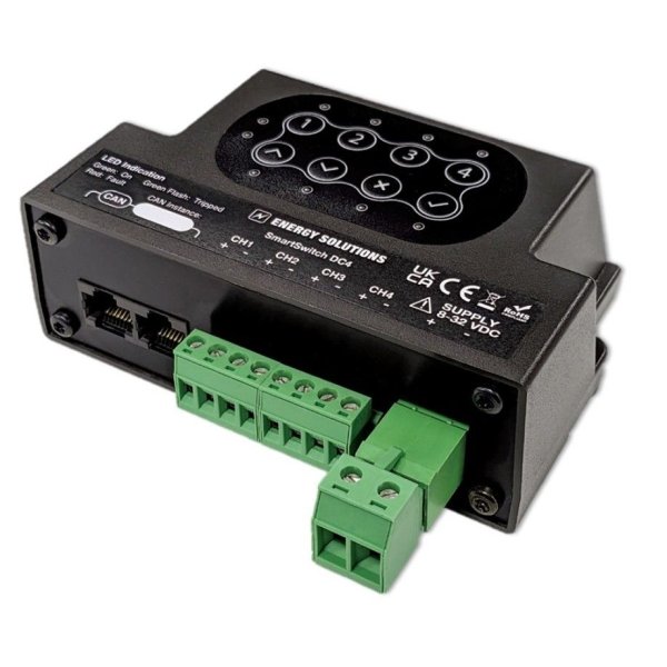 SmartSwitch DC4 - Energy solutions smartswitch dc4 4 kanaals dc switch 1 - VI-DC4
