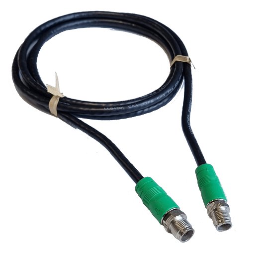 Ethernet kabel - groen M12 - M12 - Ethernet cable green m12 8 pin male male 1 - SR00016077001