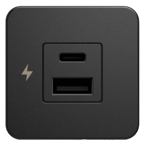 SCANSTRUT Double USB-A + USB-C Tile - Eu1419591 - EU14.195.91
