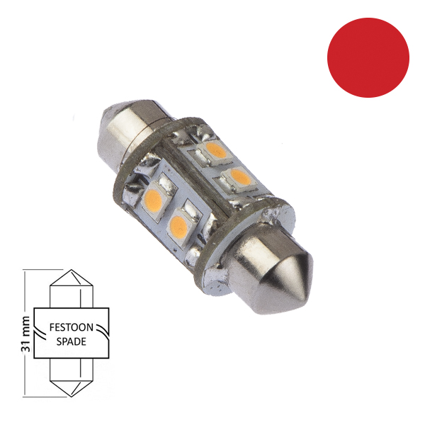 NauticLed F31-Navi-08-RED - F31 navi 08 rd - CL-6019