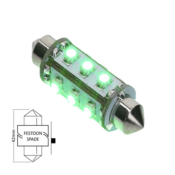 NauticLed F42-Navi-12-GREEN - F42 navi 12 gn - CL-6013