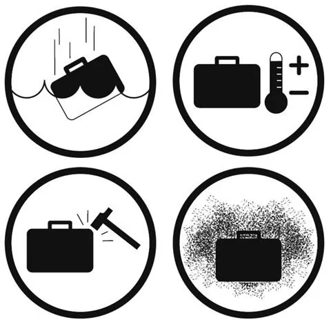 FLIR CASE voor TG268/TG298 - Flir case explorer 2209 koffer zwart met plukschuim icoontjes - FLIR-CASE