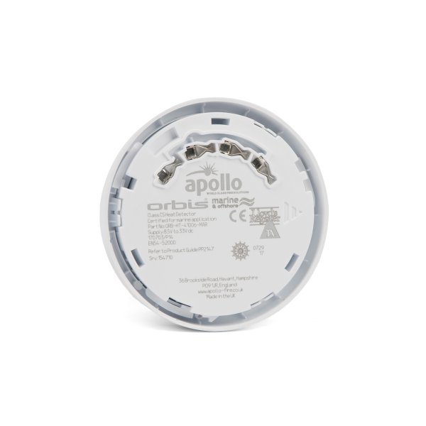 Apollo Orbis Marine Heat Detector (CS) - Flashing LED - fixed 90&ordm;C - Fpdfp 05 002 2 - FPDFP-05-002