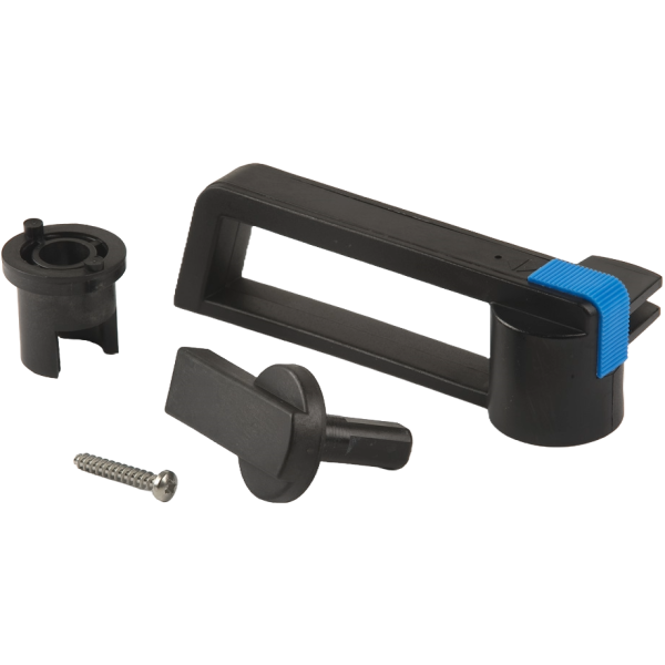 Gebo handgreep set compleet (links) - Gebo handgreep set compleet links op las voor standaard luik met max sparingsmaat 500 x 500 en alle flushline luiken - BO89650200