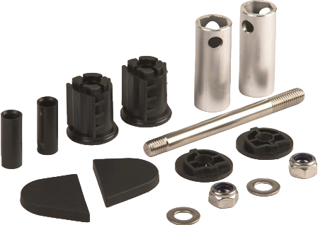Gebo reparatieset scharnier 15 mm - Gebo reparatieset scharnier 15mm voor standaard luik vanaf sparingsmaat 620 x 620 - BO89699150