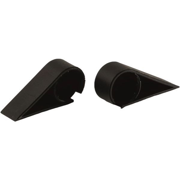 Gebo zijkapje flush scharnier compleet (links & rechts) - Gebo zijkapjes l r scharnier per set voor alle flushline luiken - BO89650791