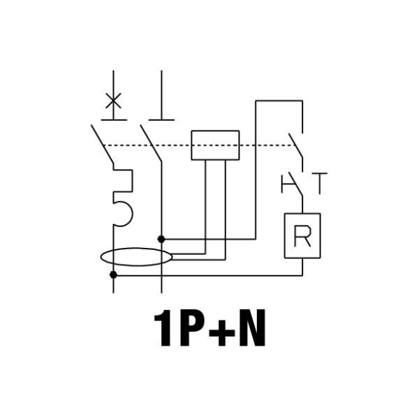 Gewiss aardlekautomaat 1P+N 10A 30mA - Gewiss aardlekautomaat 1pn c kar 10a 30ma typea 6ka 2module gw94306 aansluitingsdiagram - VICBR7656986