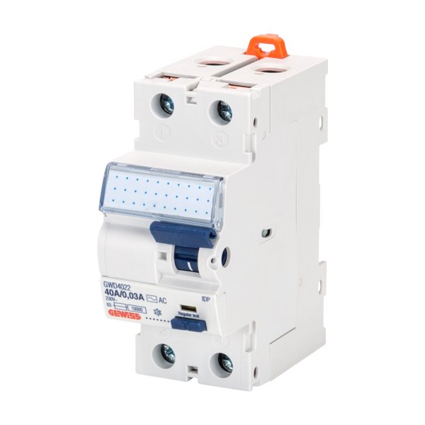 Gewiss aardlekautomaat 63A/30mA 2P - Gewiss aardlekschakelaar 2p 63a 30ma type a - VICBRGWD4052
