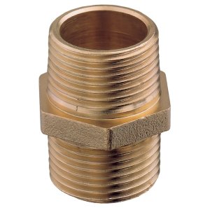 Nippel - Guidi nippel fitwerk messing 2 - 03101